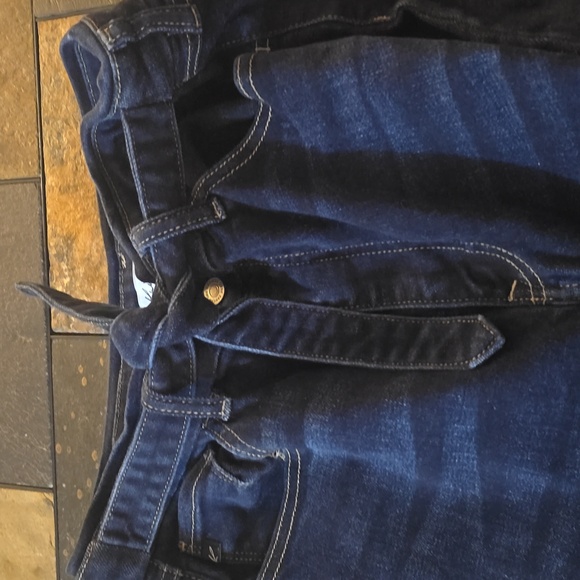 Kancan Dark Blue Denim Jeans - Picture 6 of 8